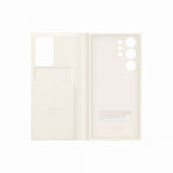 Samsung Original Galaxy S23 Ultra Etui Smart View Wallet Case Cream