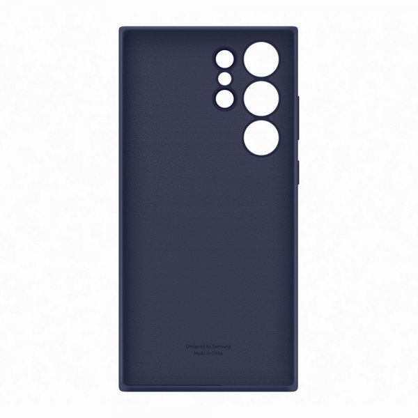 Samsung Original Galaxy S23 Ultra Deksel Silicone Cover Navy