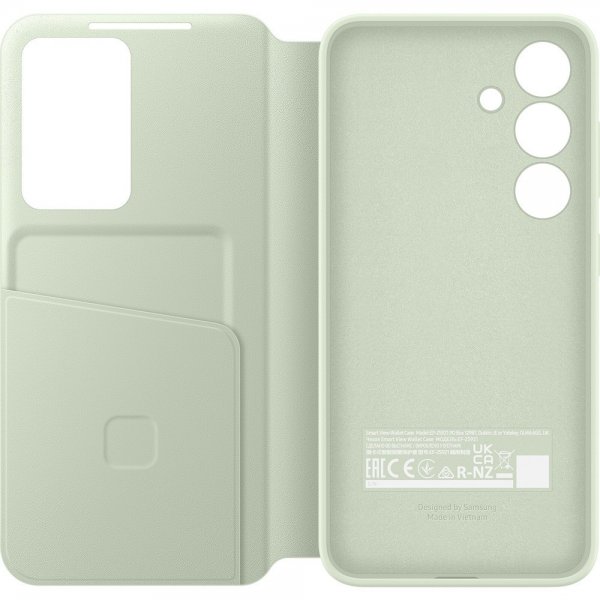 Samsung Original Galaxy S24 Etui Smart View Wallet Case Light Green