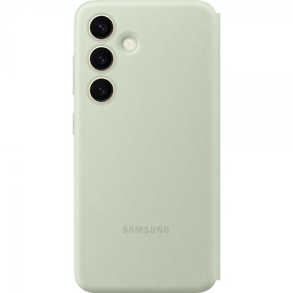 Samsung Original Galaxy S24 Etui Smart View Wallet Case Light Green
