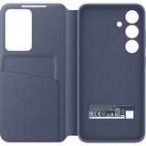 Samsung Original Galaxy S24 Etui Smart View Wallet Case Violet