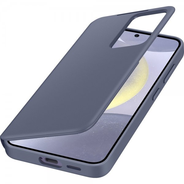 Samsung Original Galaxy S24 Etui Smart View Wallet Case Violet
