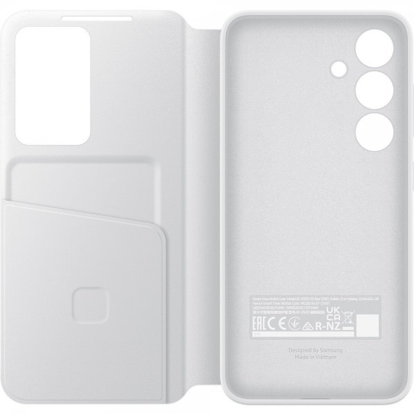 Samsung Original Galaxy S24 Etui Smart View Wallet Case Hvit