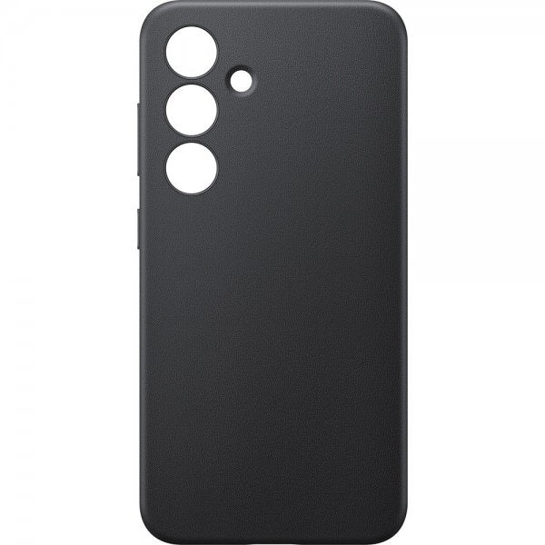 Samsung Original Galaxy S24 Plus Deksel Vegan Leather Case Svart