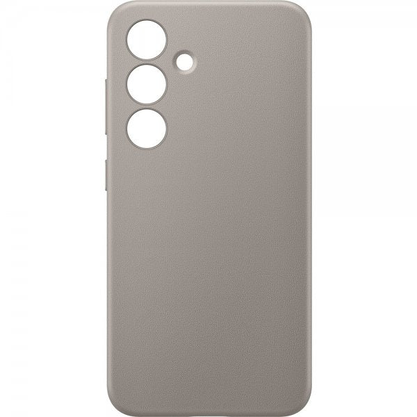 Samsung Original Galaxy S24 Plus Deksel Vegan Leather Case Taupe