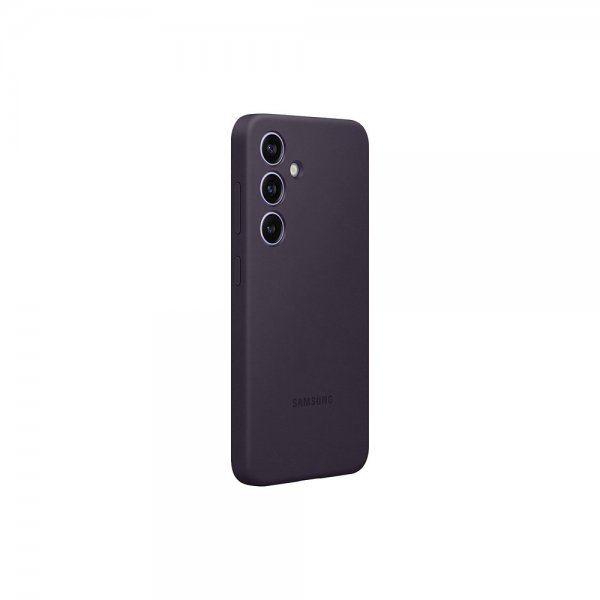 Samsung Original Galaxy S24 Deksel Silicone Case Dark Violet