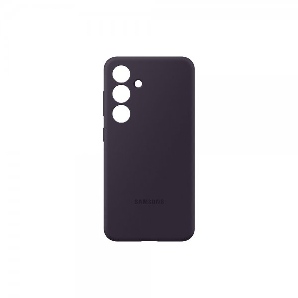 Samsung Original Galaxy S24 Deksel Silicone Case Dark Violet