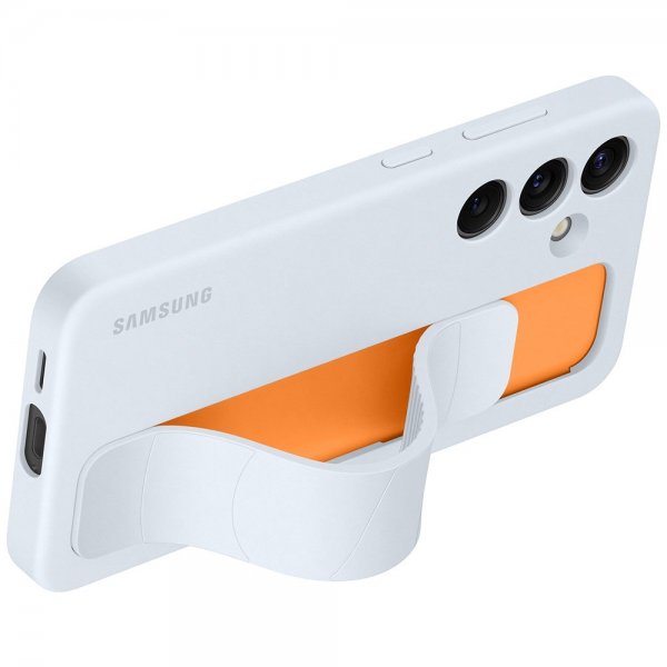Samsung Original Galaxy S24 Deksel Standing Grip Case Light Blue