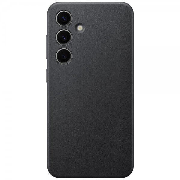 Samsung Original Galaxy S24 Deksel Vegan Leather Case Svart