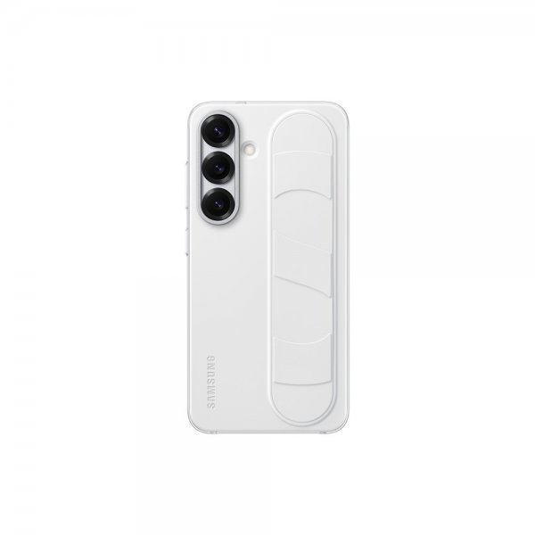 Samsung Original Galaxy S25 Deksel Standing Grip Case Hvit