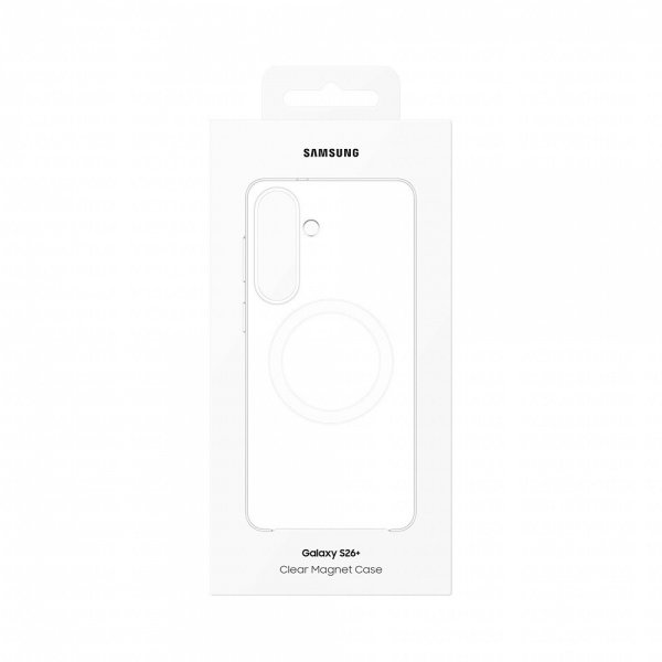 Samsung Original Samsung Galaxy S26 Plus Deksel Clear Magnet Case Transparent