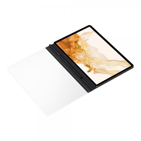 Samsung Original Galaxy Tab S7 Plus/S7 FE/S8 Plus Etui Note View Cover Svart