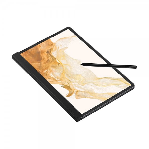 Samsung Original Galaxy Tab S7 Plus/S7 FE/S8 Plus Etui Note View Cover Svart