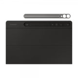Samsung Original Galaxy Tab S9 Plus/S9 FE Plus/S10 Plus Etui Book Cover Keyboard Slim Svart