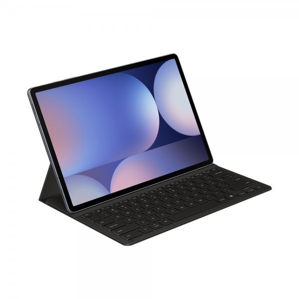 Samsung Original Galaxy Tab S9 Plus/S9 FE Plus/S10 Plus Etui Book Cover Keyboard Slim Svart