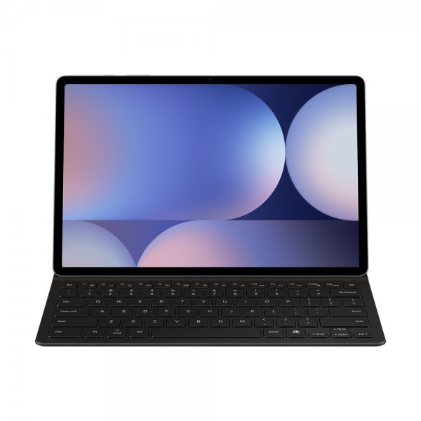 Samsung Original Galaxy Tab S9 Plus/S9 FE Plus/S10 Plus Etui Book Cover Keyboard Slim Svart