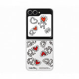 Samsung Original Galaxy Z Flip 6/Galaxy Z Flip 7 FE Deksel Flipsuit Case Hvit