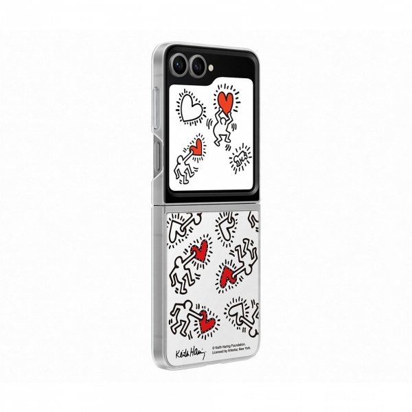 Samsung Original Galaxy Z Flip 6/Galaxy Z Flip 7 FE Deksel Flipsuit Case Hvit