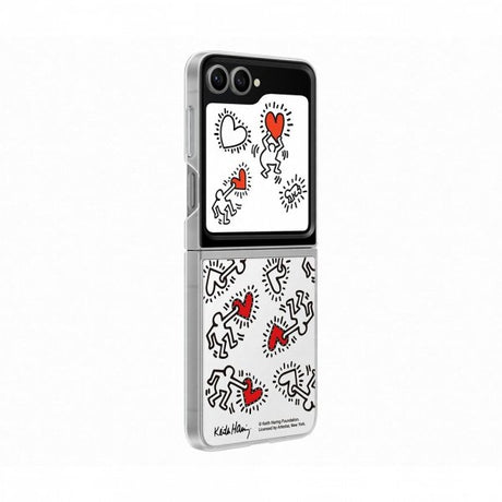 Samsung Original Galaxy Z Flip 6/Galaxy Z Flip 7 FE Deksel Flipsuit Case Hvit