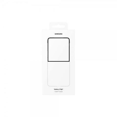 Samsung Original Galaxy Z Flip 7 Deksel Clear Case Transparent