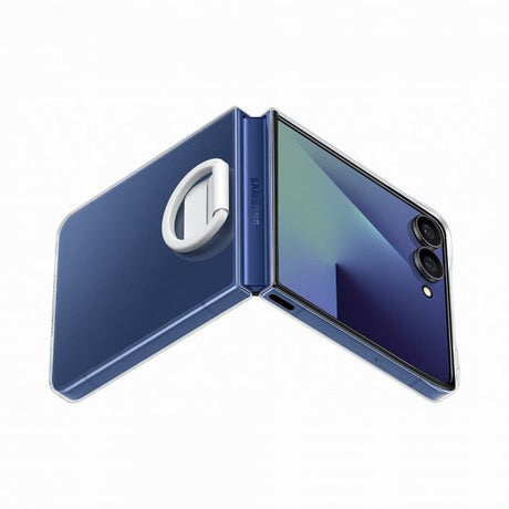 Samsung Original Galaxy Z Flip 7 Deksel Ring Case Clear Transparent