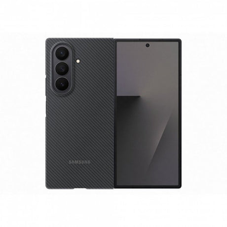 Samsung Original Galaxy Z Fold 7 Deksel Carbon Shield Svart