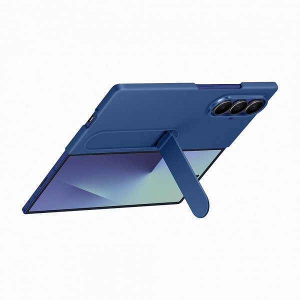 Samsung Original Galaxy Z Fold 7 Deksel Silicone Case Blå