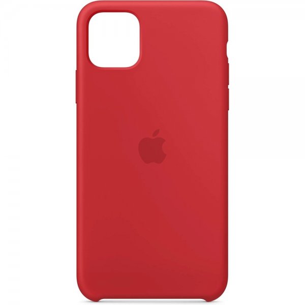 Apple Original iPhone 11 Pro Max Deksel Silicone Case Rød