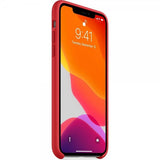 Apple Original iPhone 11 Pro Max Deksel Silicone Case Rød