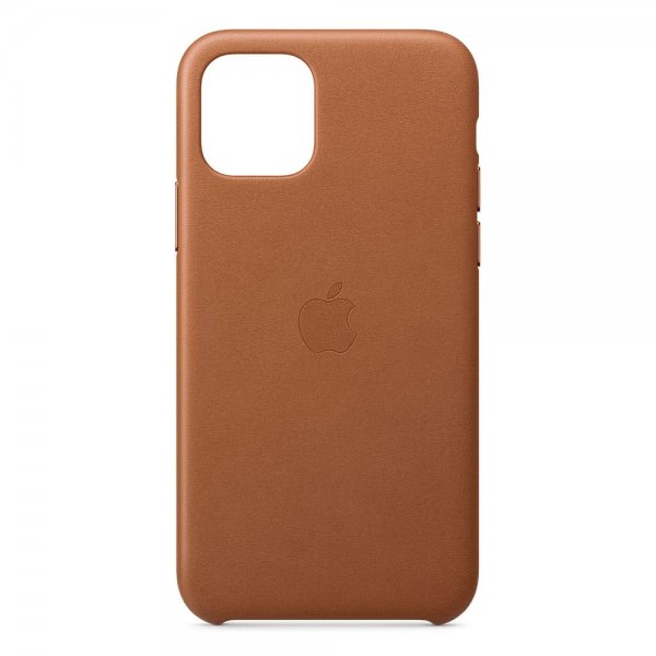 Apple Original iPhone 11 Pro Deksel Leather Case Saddle Brun
