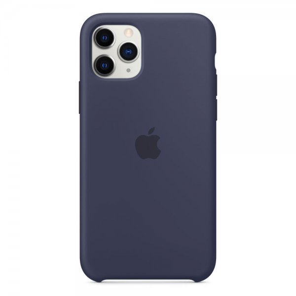 Apple Original iPhone 11 Pro Deksel Silikoni Case Blå