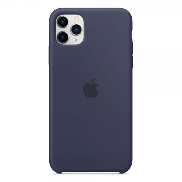 Apple Original iPhone 11 Pro Max Deksel Silicone Case Midnight Blue