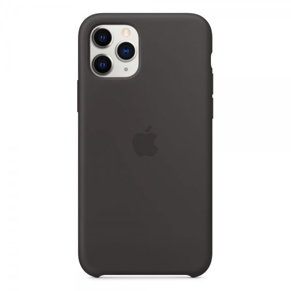 Apple Original iPhone 11 Pro Deksel Silicone Case Svart