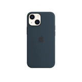 Apple Original iPhone 13 Mini Deksel Silicone Case MagSafe Abyss Blue