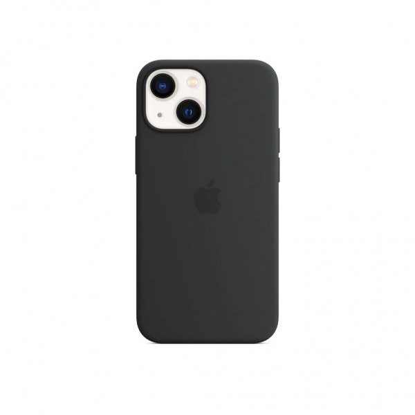 Apple Original iPhone 13 Mini Deksel Silicone Case MagSafe Midnight