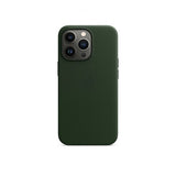 Apple Original iPhone 13 Pro Max Deksel Lær Deksel MagSafe Sequoiagrønn