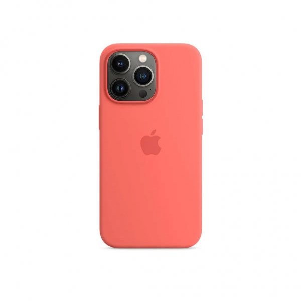 Apple Original iPhone 13 Pro Max Deksel Silikon Deksel MagSafe Rosa pomelo