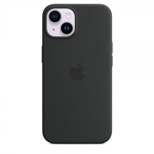 Apple Original iPhone 14 Plus Deksel Silikon MagSafe Midnatt