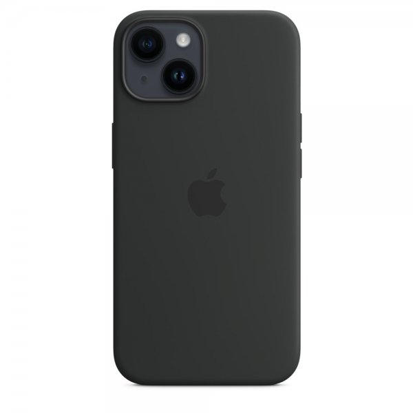 Apple Original iPhone 14 Plus Deksel Silikon MagSafe Midnatt