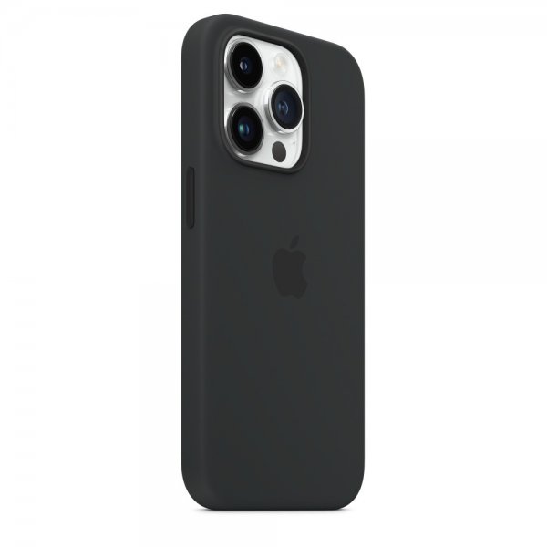 Apple Original iPhone 14 Pro Max Deksel Silikon MagSafe Midnatt