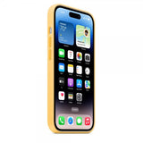 Apple Original iPhone 14 Pro Max Deksel Silicone Case MagSafe Solskinn