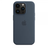 Apple Original iPhone 14 Pro Max Deksel Silikon MagSafe Storm Blue