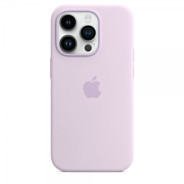 Apple Original iPhone 14 Pro Max Deksel Silikon MagSafe Lilac