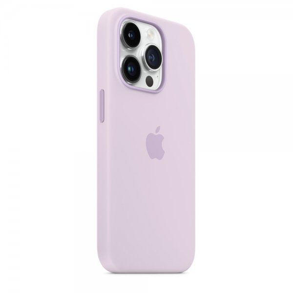Apple Original iPhone 14 Pro Max Deksel Silikon MagSafe Lilac