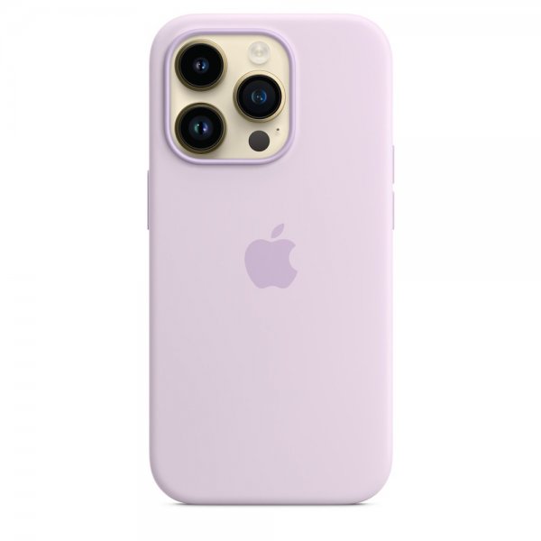 Apple Original iPhone 14 Pro Deksel Silicone Case MagSafe Syreblå