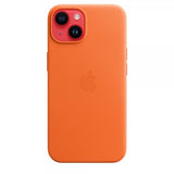 Apple Original iPhone 14 Deksel Lær MagSafe Oransje
