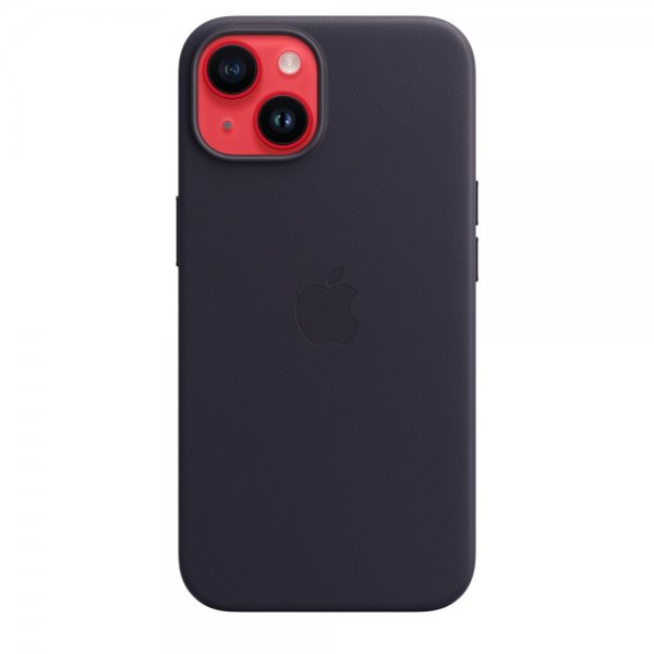 Apple Original iPhone 14 Deksel Lær MagSafe Ink