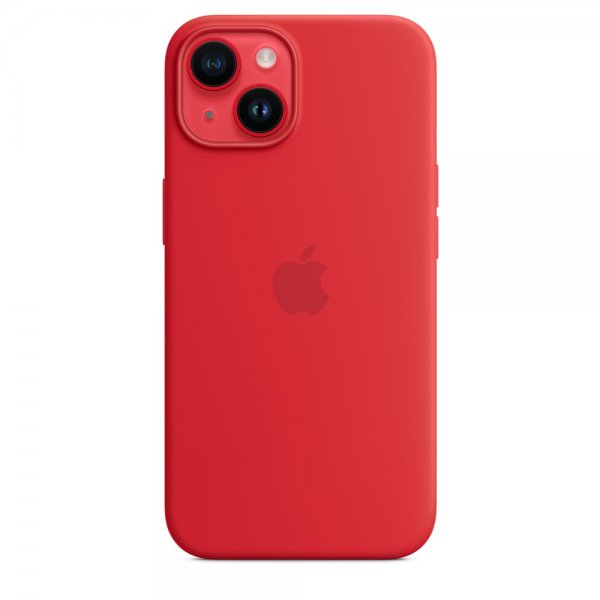 Apple Original iPhone 14 Deksel Silicone Case MagSafe (PRODUCT)RED