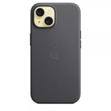 Apple Original iPhone 15 Plus Deksel FineWoven MagSafe Svart