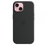 Apple Original iPhone 15 Plus Deksel Silikon MagSafe Svart